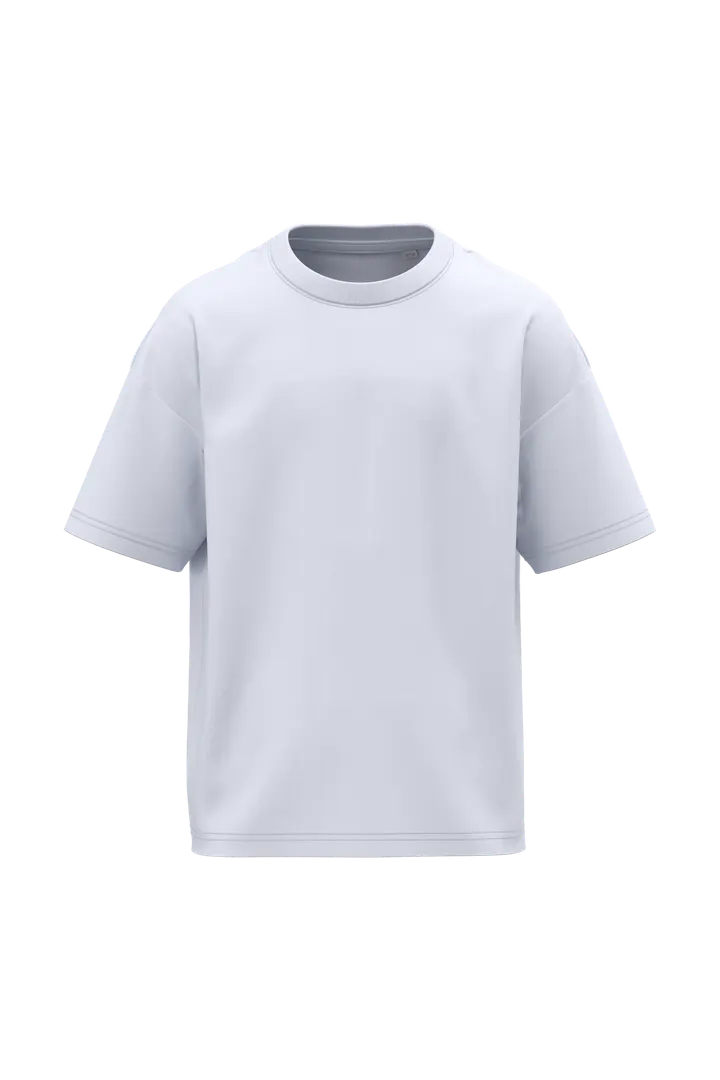 T-shirt écoresponsable oversize enfant White