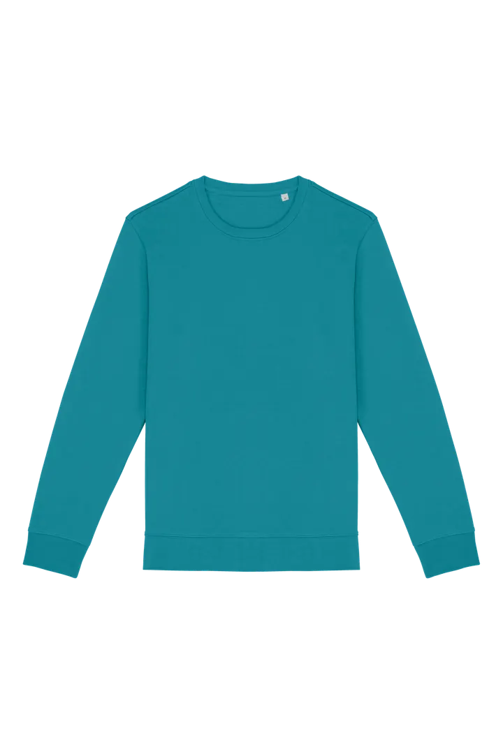 Umweltfreundliches Unisex-Sweatshirt mit Rundhalsausschnitt Adriatic Blue
