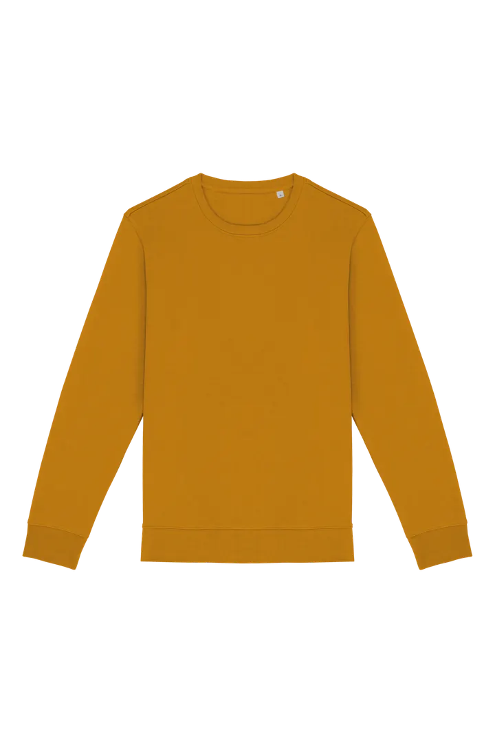 Umweltfreundliches Unisex-Sweatshirt mit Rundhalsausschnitt Curcuma