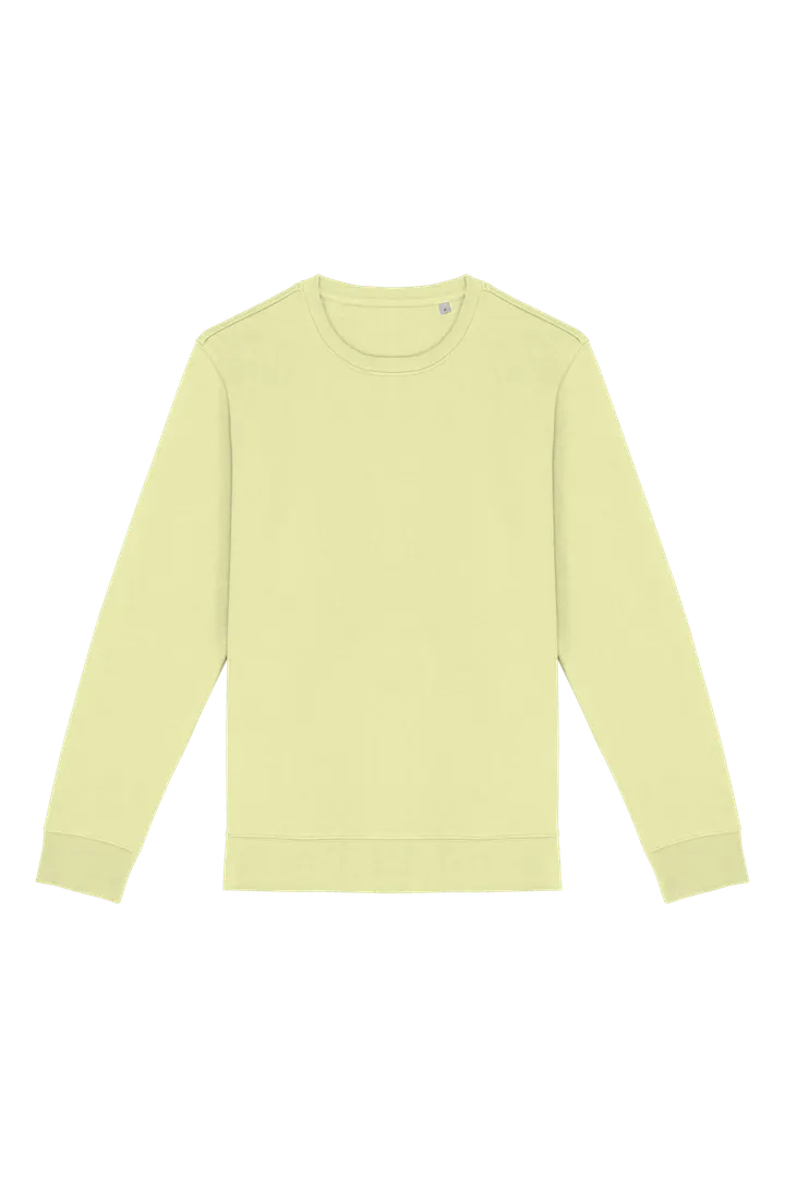 Umweltfreundliches Unisex-Sweatshirt mit Rundhalsausschnitt Lemon Citrus