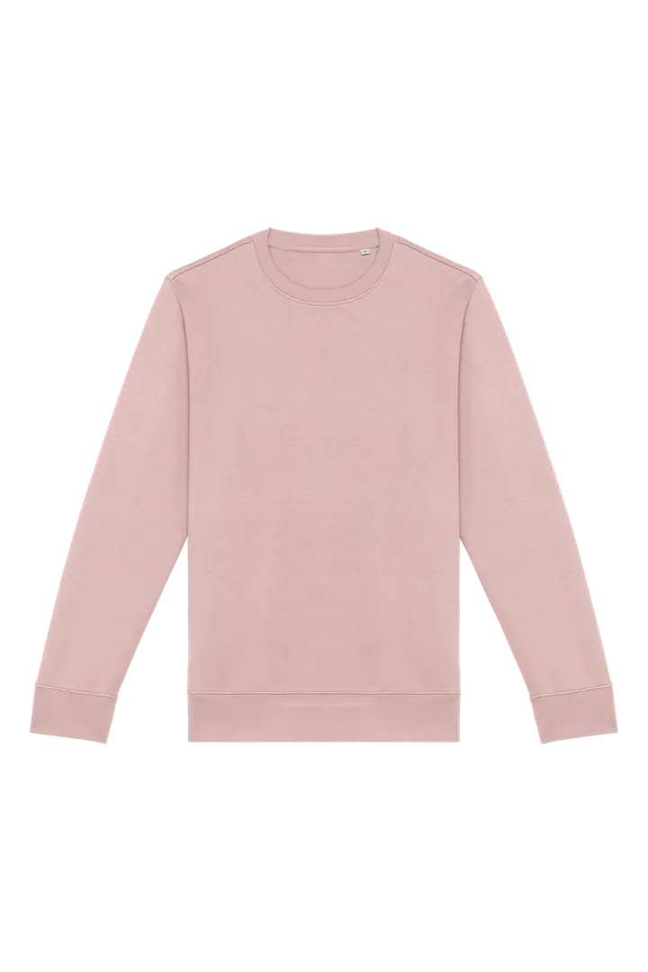 Umweltfreundliches Unisex-Sweatshirt mit Rundhalsausschnitt Petal Rose