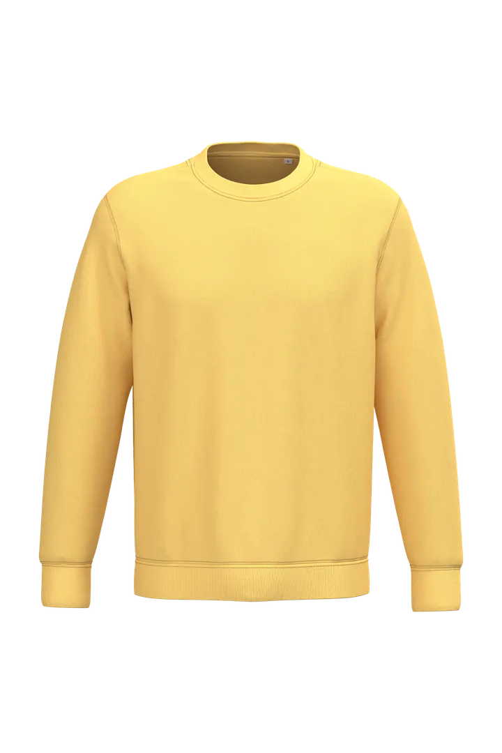 Umweltfreundliches Unisex-Sweatshirt mit Rundhalsausschnitt Pineapple