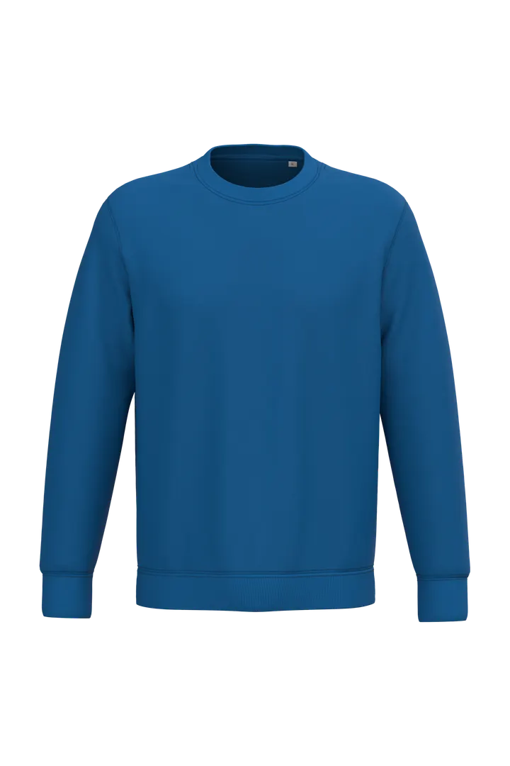 Umweltfreundliches Unisex-Sweatshirt mit Rundhalsausschnitt Sea Blue