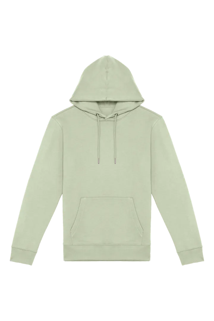 Umweltfreundliches Unisex Kapuzensweatshirt Celadon Green