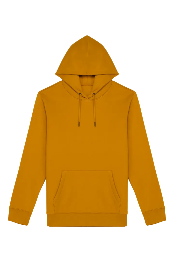 Umweltfreundliches Unisex Kapuzensweatshirt Curcuma