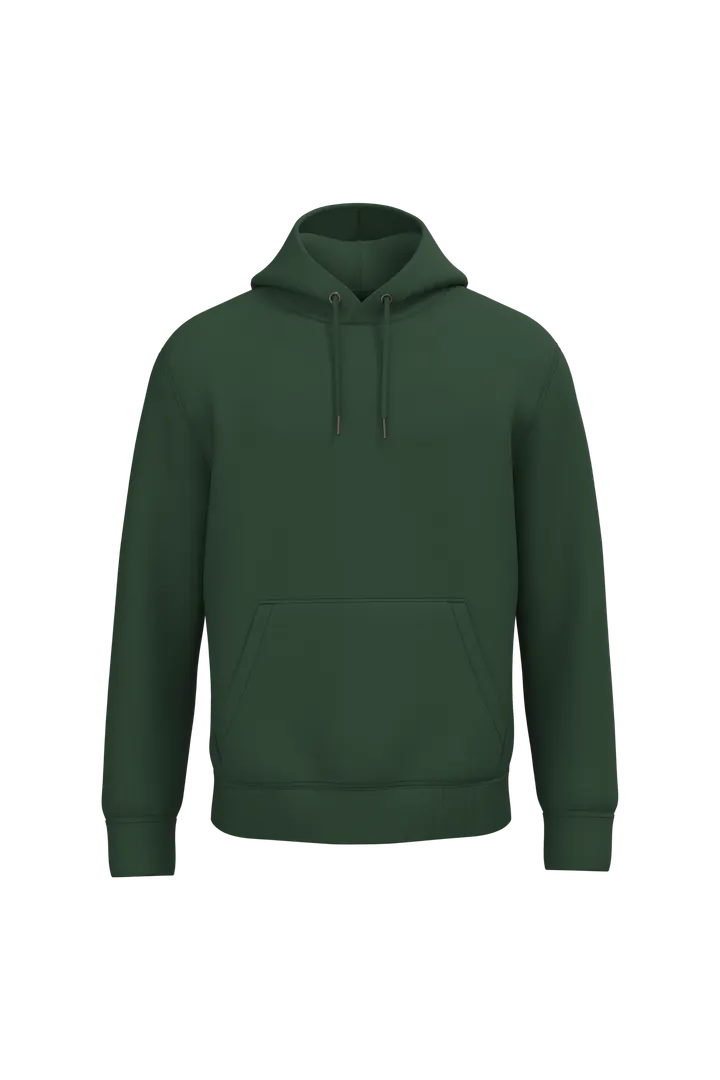 Umweltfreundliches Unisex Kapuzensweatshirt Forest Green