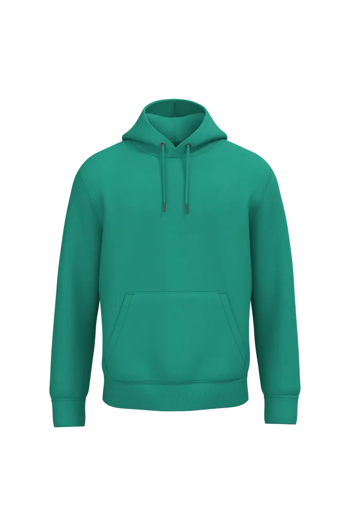 Umweltfreundliches Unisex Kapuzensweatshirt Gemstone Green