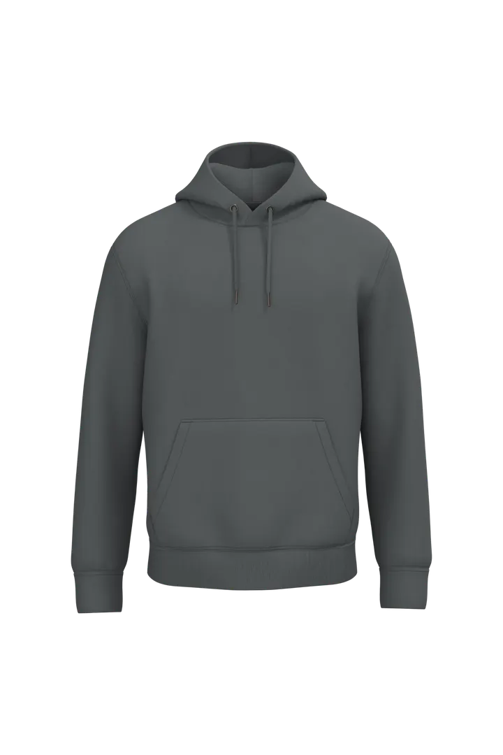 Umweltfreundliches Unisex Kapuzensweatshirt Iron Grey