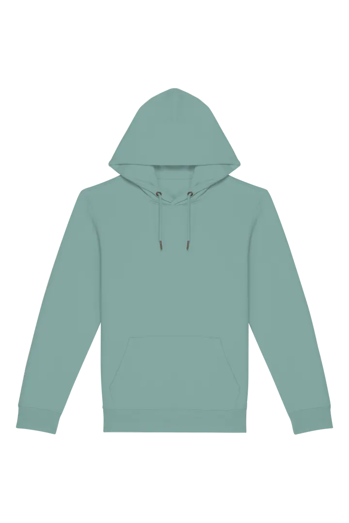 Umweltfreundliches Unisex Kapuzensweatshirt Jade Green