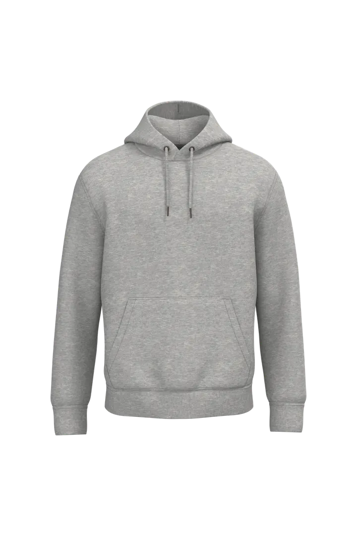 Umweltfreundliches Unisex Kapuzensweatshirt Moon Grey Heather
