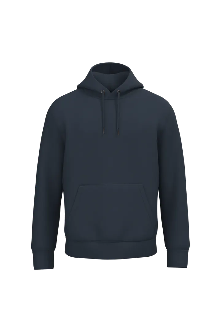 Umweltfreundliches Unisex Kapuzensweatshirt Navy Blue