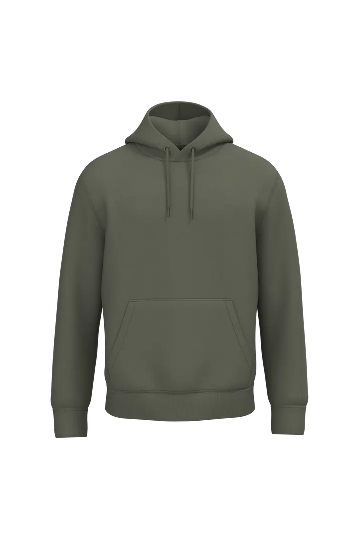 Umweltfreundliches Unisex Kapuzensweatshirt Organic Khaki