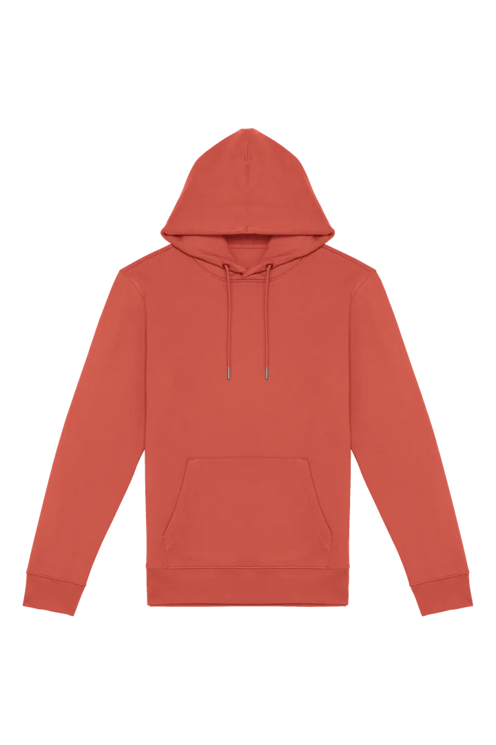 Umweltfreundliches Unisex Kapuzensweatshirt Paprika