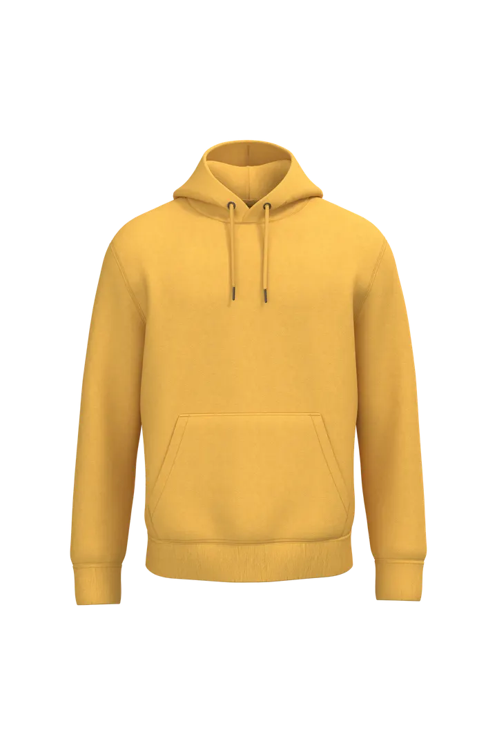 Umweltfreundliches Unisex Kapuzensweatshirt Sun Yellow