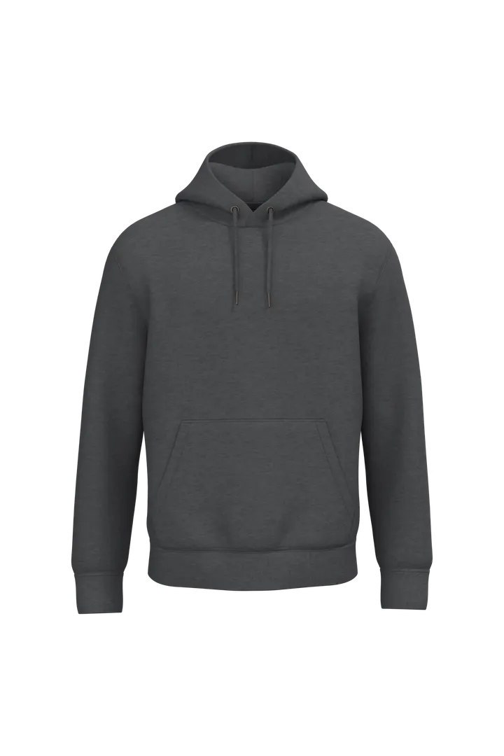Umweltfreundliches Unisex Kapuzensweatshirt Volcano Grey Heather