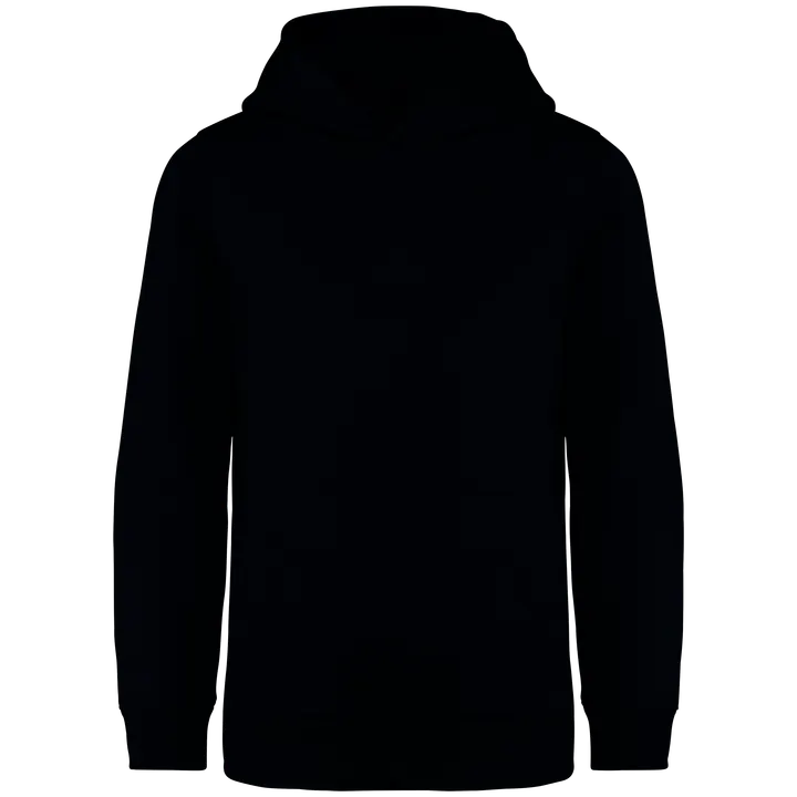 Umweltfreundliches Kapuzensweatshirt für Kinder Black