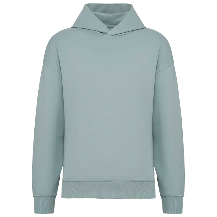Umweltfreundliches Oversize Unisex-Kapuzensweatshirt Jade Green