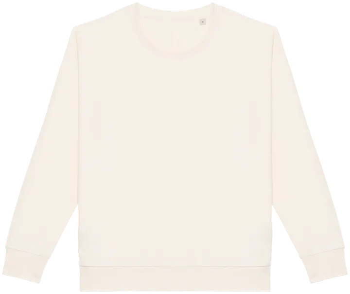 Umweltfreundliches Damen-Sweatshirt aus Frottee Ivory