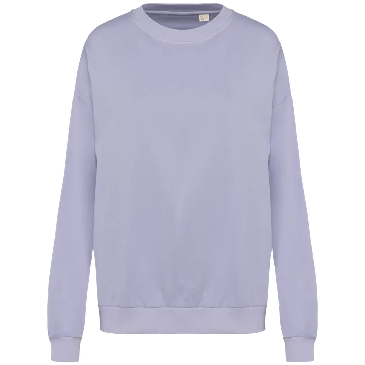 Sweat-shirt écoresponsable oversize French Terry unisexe Washed Parma