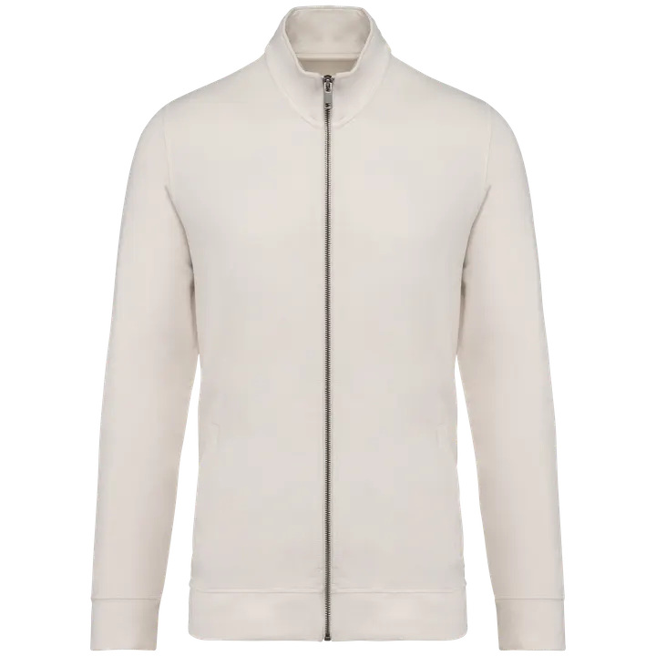 Herrenjacke mit hochgeschlossenem Kragen Ivory