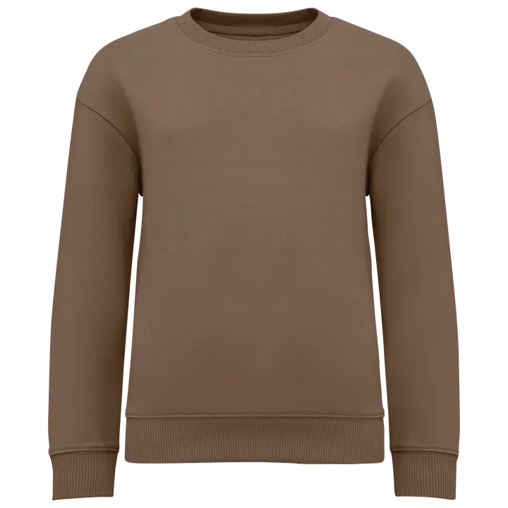 Umweltfreundliches Oversize Sweatshirt mit Rundhalsausschnitt für Kinder Driftwood