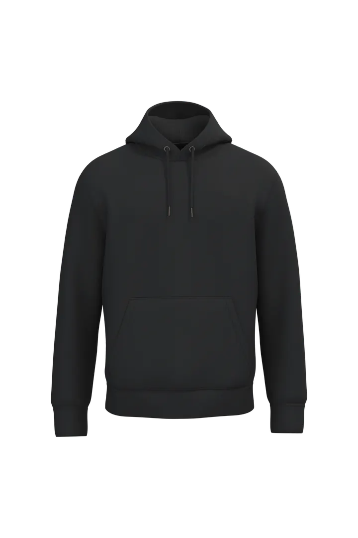 Sweat-shirt écoresponsable à capuche unisexe Black