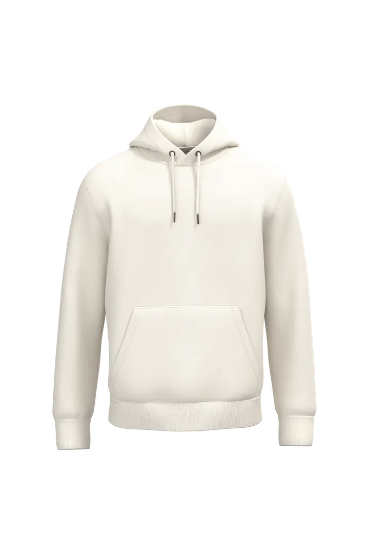 Sweat-shirt écoresponsable à capuche unisexe Ivory