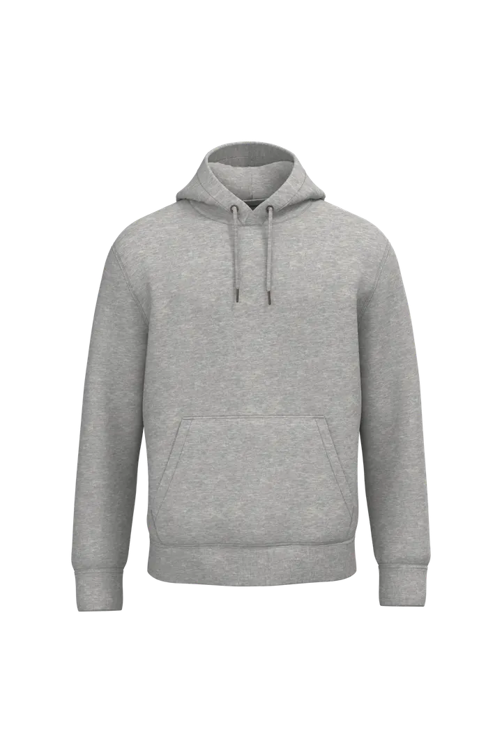 Sweat-shirt écoresponsable à capuche unisexe Moon Grey Heather