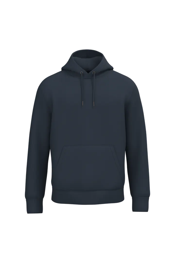 Sweat-shirt écoresponsable à capuche unisexe Navy Blue