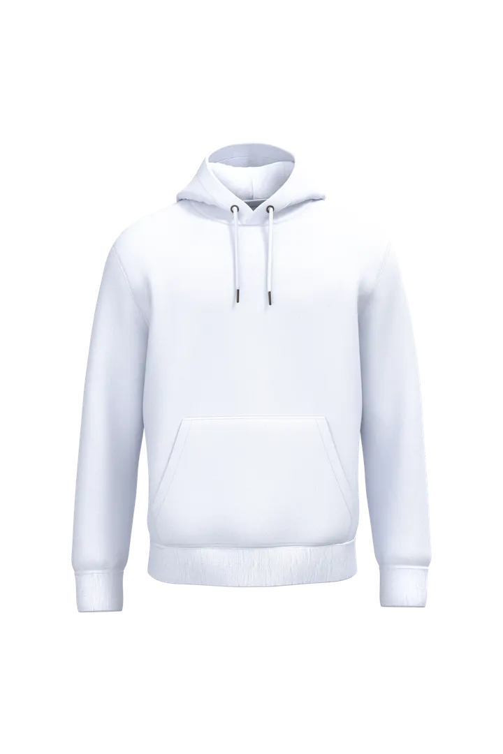Sweat-shirt écoresponsable à capuche unisexe White