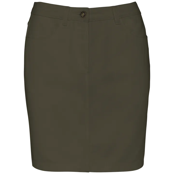 Umweltfreundlicher Damenrock Organic Khaki