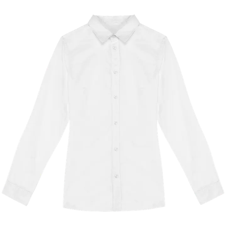 Chemise écoresponsable délavée femme Washed white