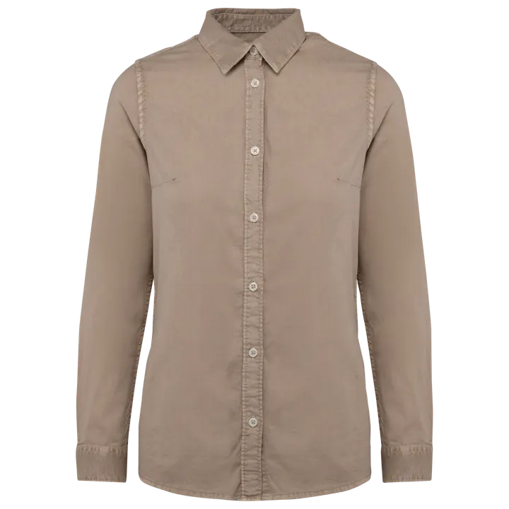 Chemise écoresponsable délavée femme Washed Linen