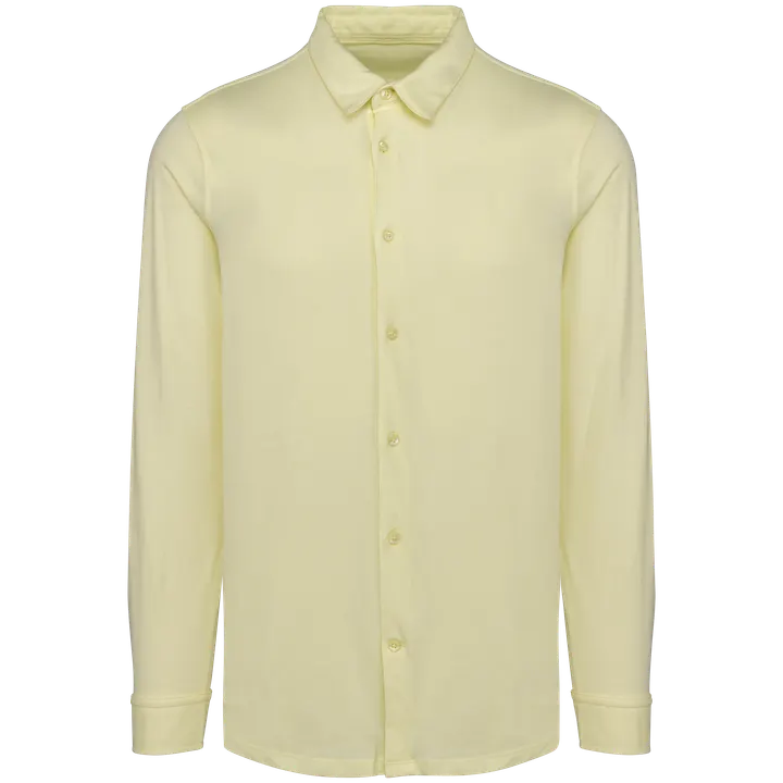 Umweltfreundliches Herrenhemd aus Jersey Lemon Citrus