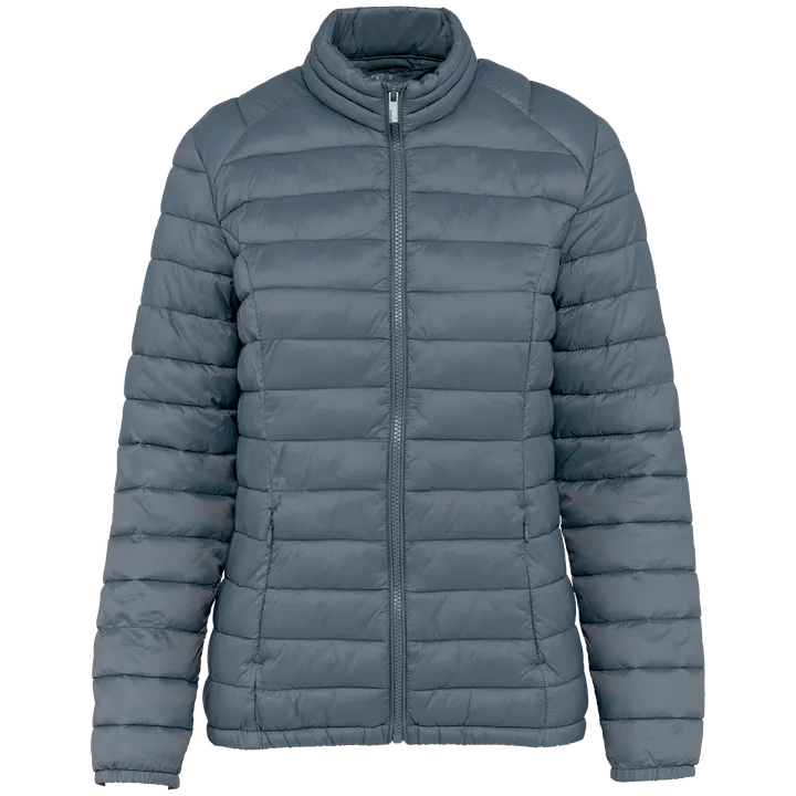Doudoune légère écoresponsable femme Mineral Grey