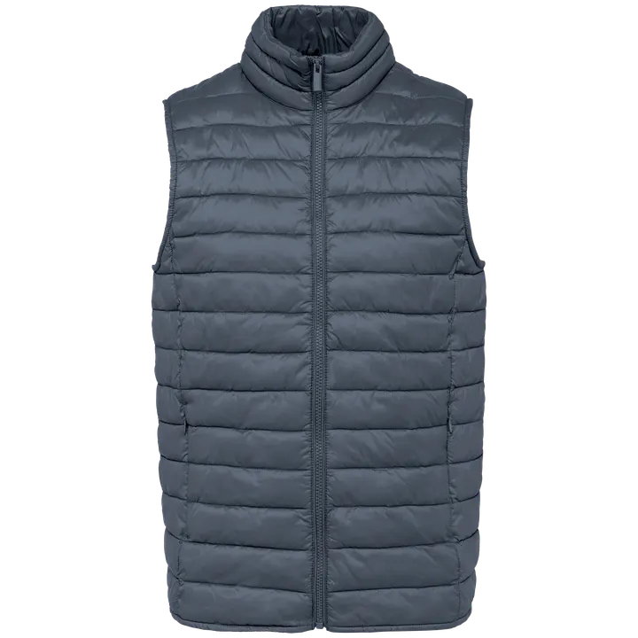 Bodywarmer écoresponsable léger homme Mineral Grey