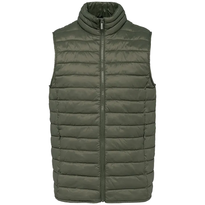 Bodywarmer écoresponsable léger homme Organic Khaki