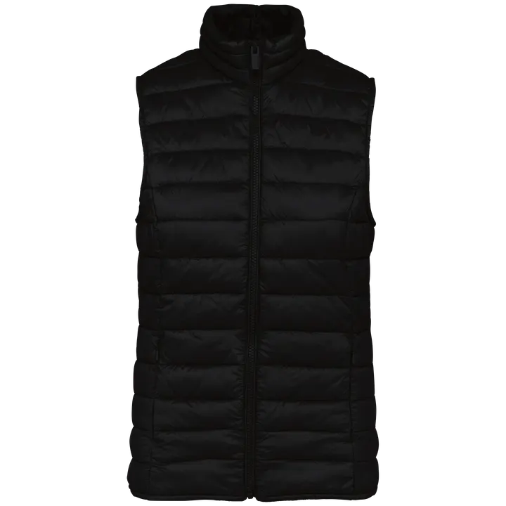 Leichter umweltfreundlicher Bodywarmer für Damen Black