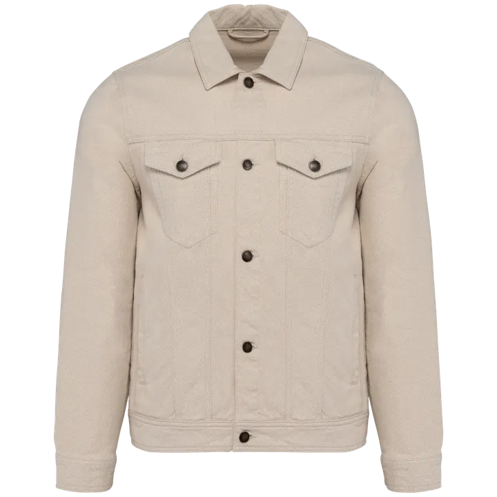 Umweltfreundliche Herren Hanf Jacke Raw Natural