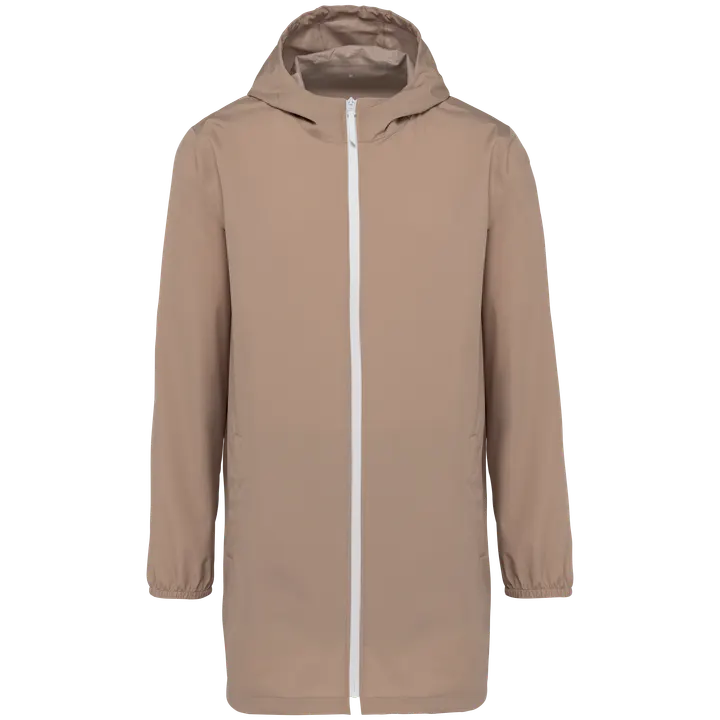 Umweltfreundliche wasserdichte Unisex-Jacke Wet Sand