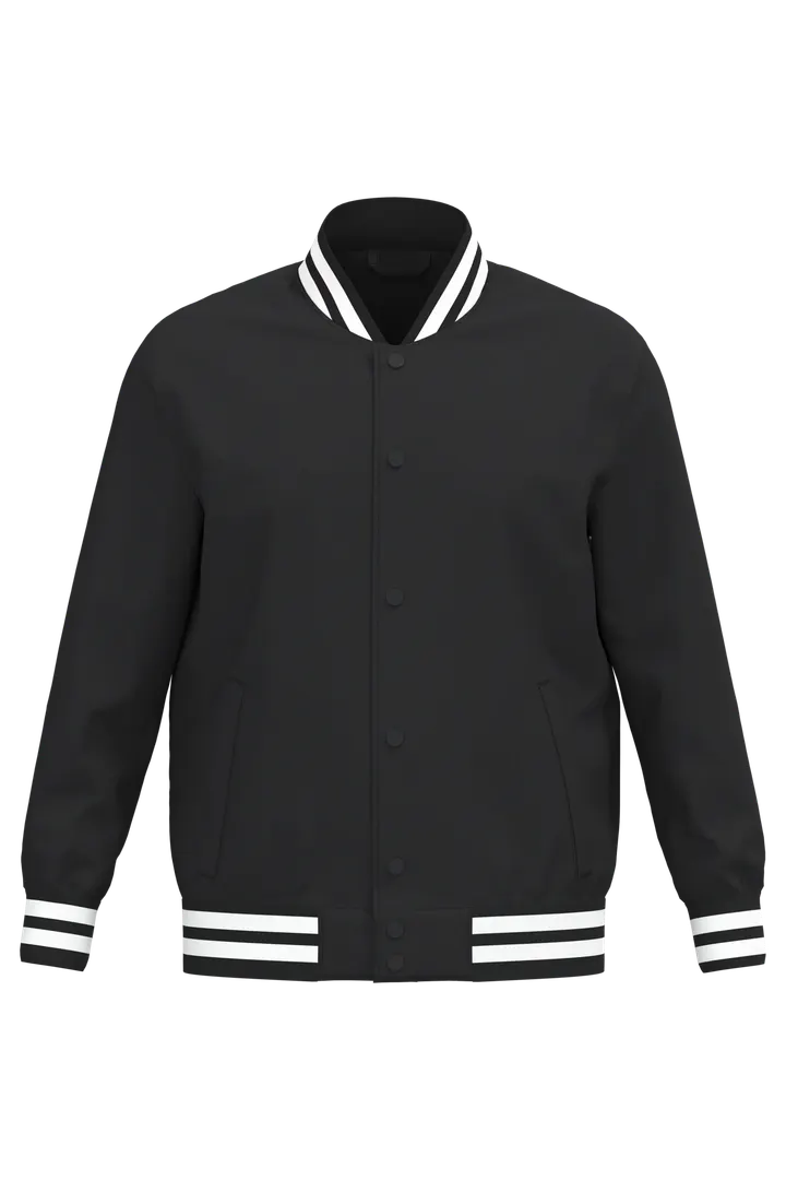 Veste teddy rembourrée écoresponsable unisexe Black