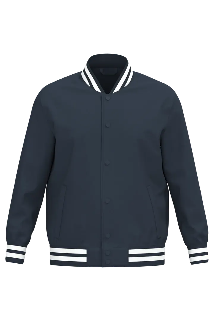 Veste teddy rembourrée écoresponsable unisexe Navy Blue