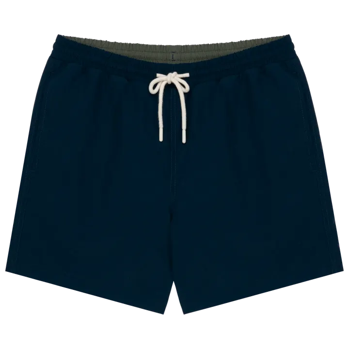 Umweltfreundliche Badeshorts für Herren Navy Blue
