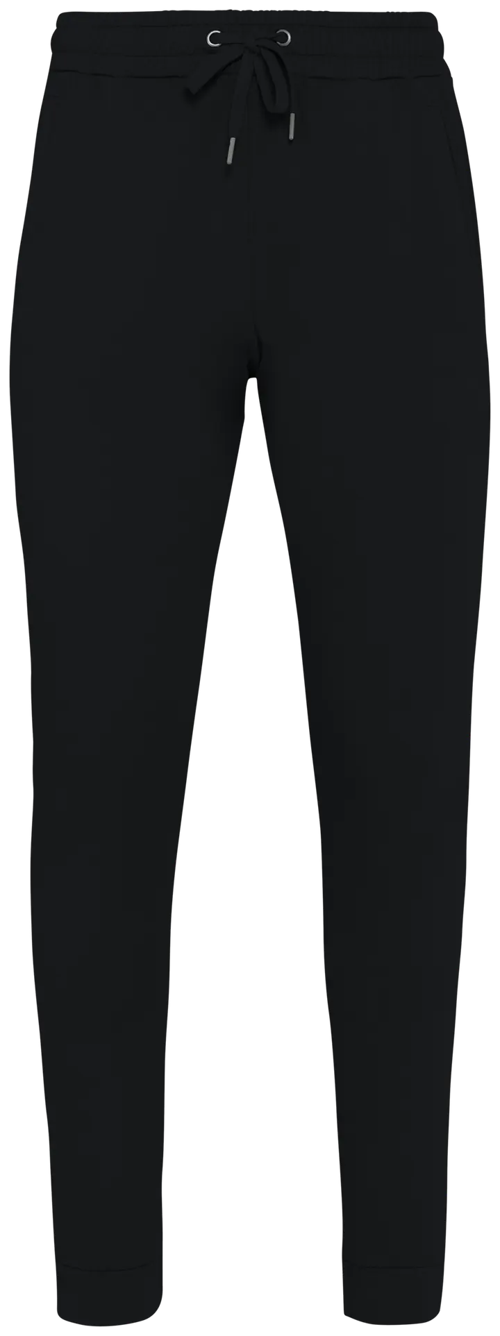 Umweltfreundliche Unisex Jogginghose aus French Terry Washed black