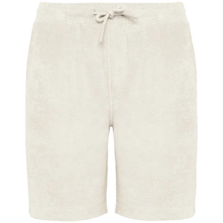 Umweltfreundliche Shorts aus Frottee für Jungen Ivory