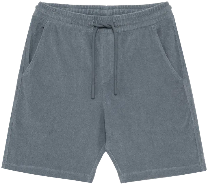 Umweltfreundliche Shorts aus Frottee für Jungen Mineral Grey