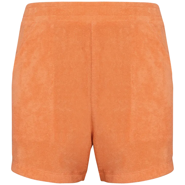 Umweltfreundliche Shorts aus Frottee für Mädchen Apricot