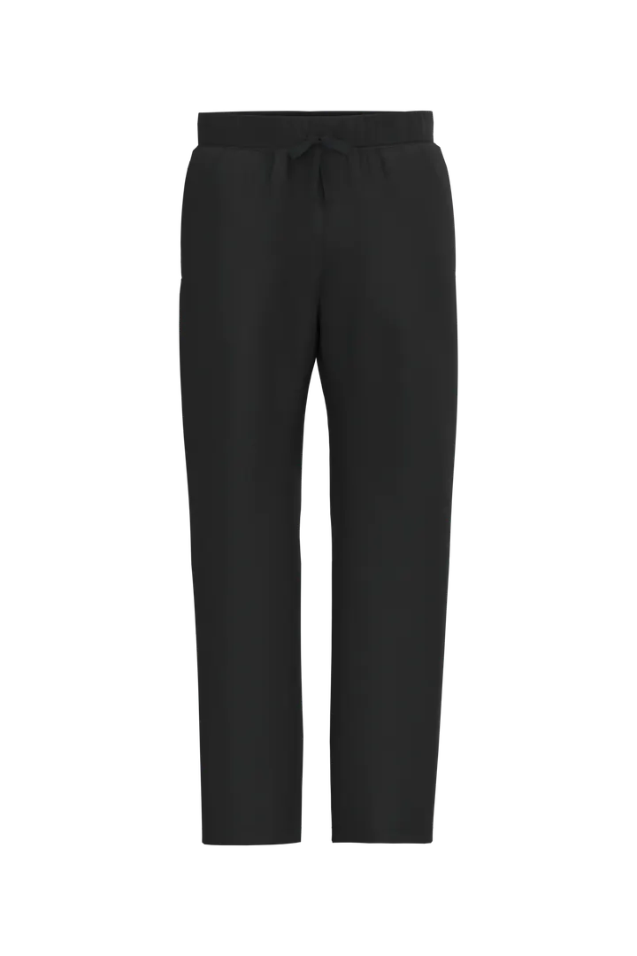 Weite umweltfreundliche Unisex-Jogginghose Black