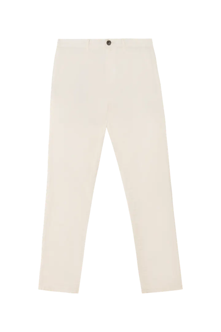 Umweltfreundliche Herren Chinohose Ivory