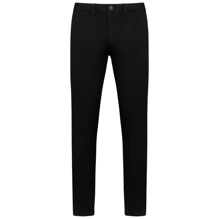 Umweltfreundliche Herren Chinohose Black